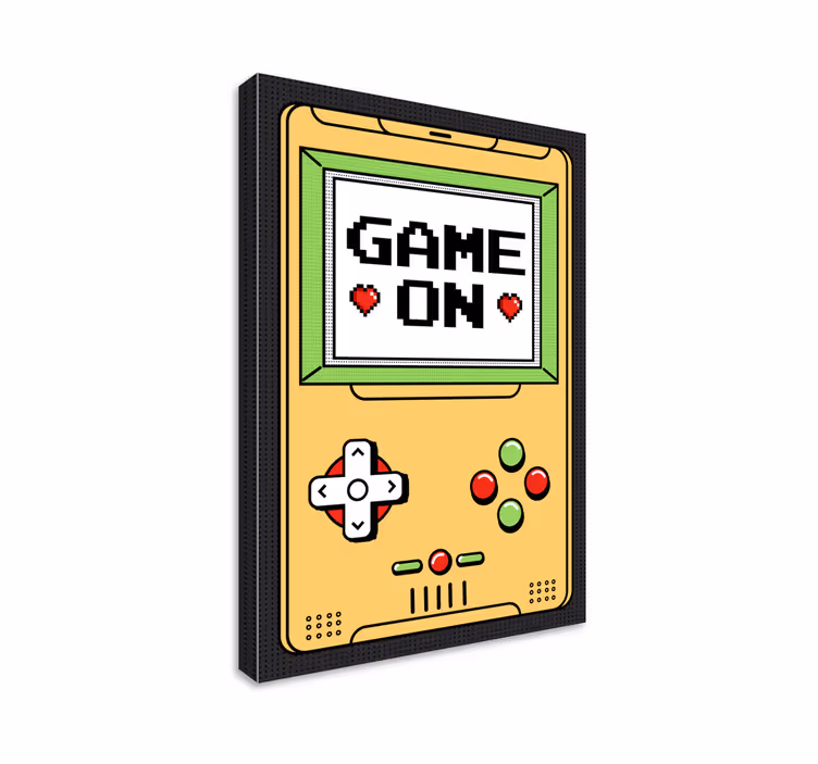 Cuadro decorativo videojuego en consola - TenVinilo