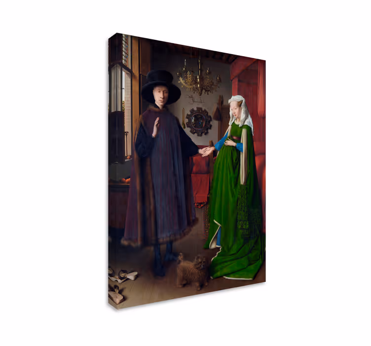 Cuadro artístico Retrato Arnolfini - TenVinilo