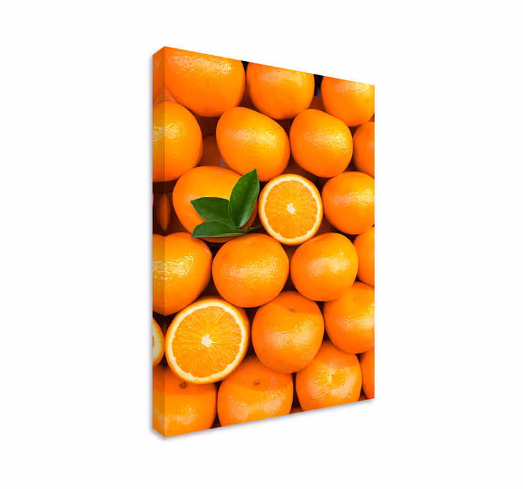 Cuadro de frutas naranjas - TenVinilo