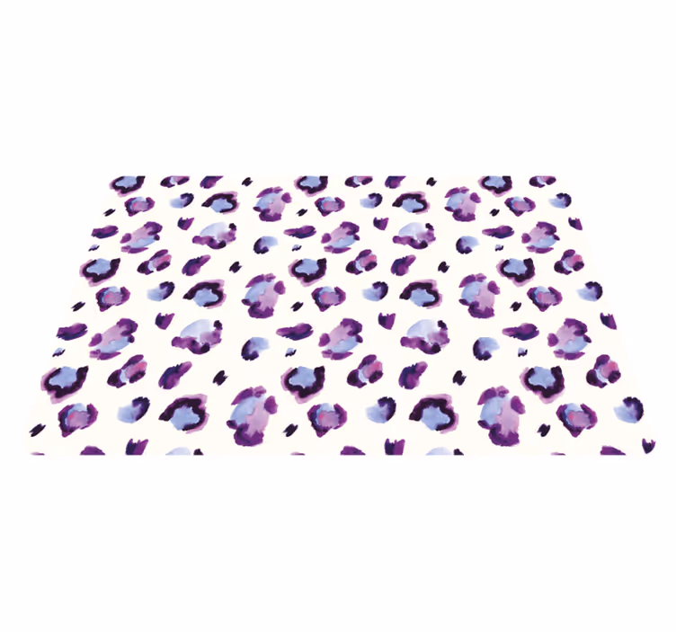 Alfombra vinílica animales diseño femenino - TenVinilo