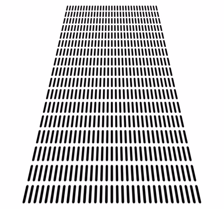 Alfombra vinilo baño líneas minimalistas - TenVinilo