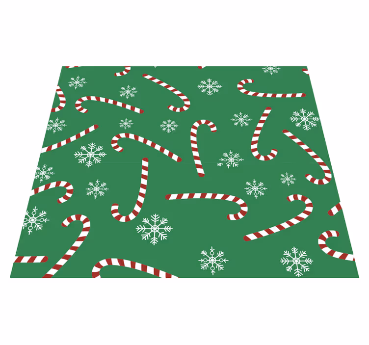 Alfombra vinílica navidad dulce navidad - TenVinilo