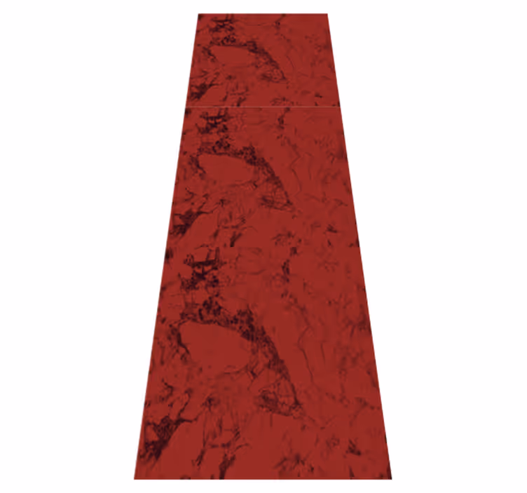 Alfombra vinilo baño fondo de mármol rojo oscuro - TenVinilo