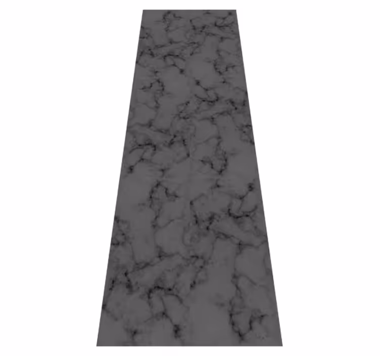 Alfombra vinilo baño fondo texturizado mármol negro - TenVinilo