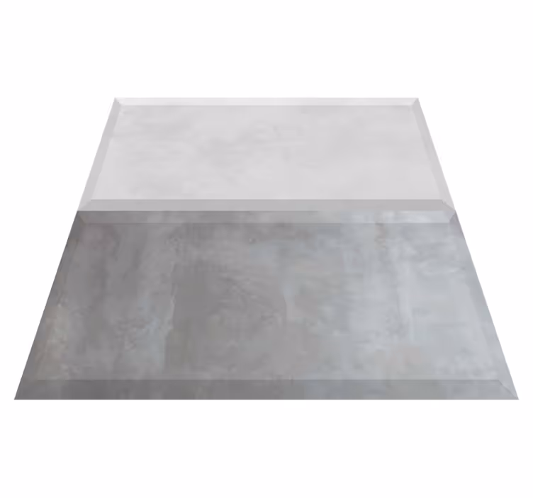 Alfombra vinilo baño cemento azulejo - TenVinilo