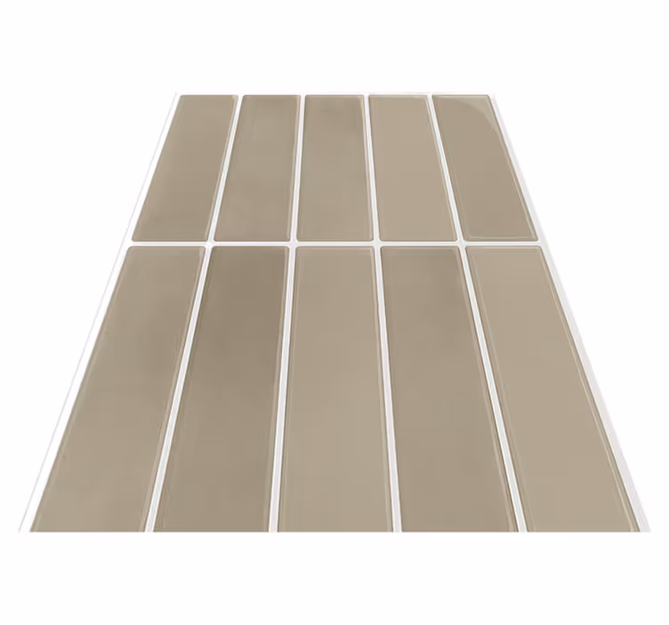 Alfombra vinilo baño piedra lineal natural - TenVinilo