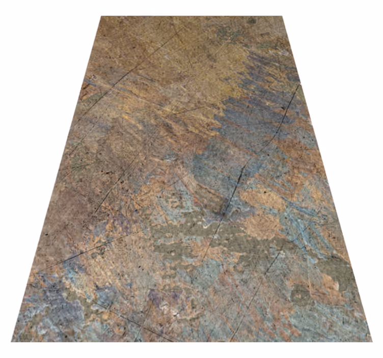 Alfombra vinílica textura efecto concreto industrial - TenVinilo