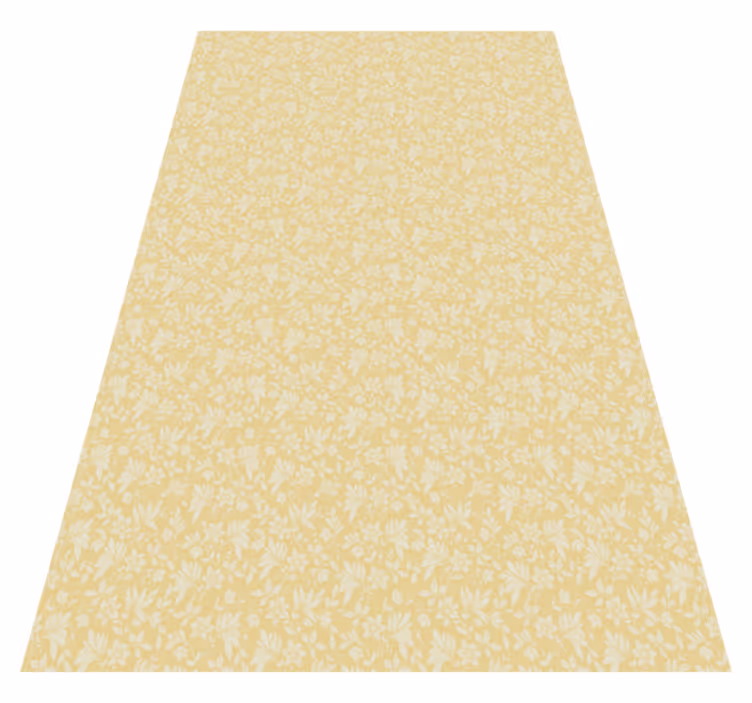Alfombra vinílica vintage enredadera de chawton - TenVinilo