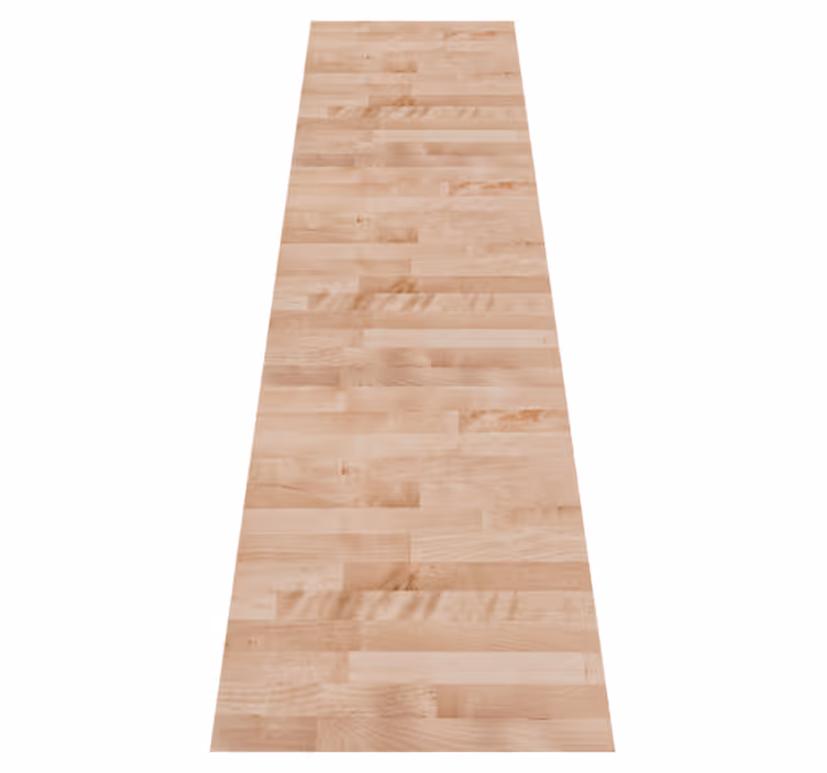 Alfombra vinílica textura tablones de madera marrón - TenVinilo