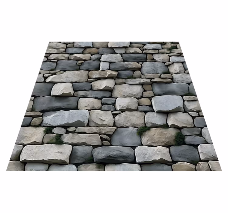 Alfombra vinílica textura patrón realista - TenVinilo