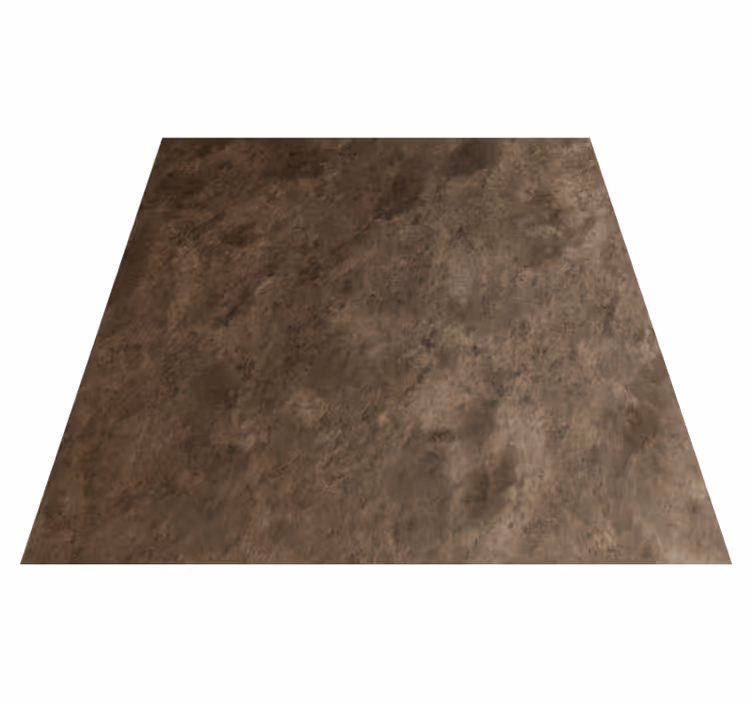 Alfombra vinílica entrada piedra rústica marrón - TenVinilo