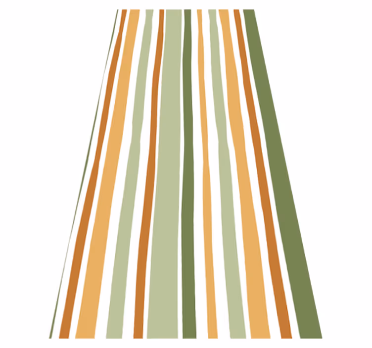 Alfombra vinilo salón verde y amarillo claro - TenVinilo