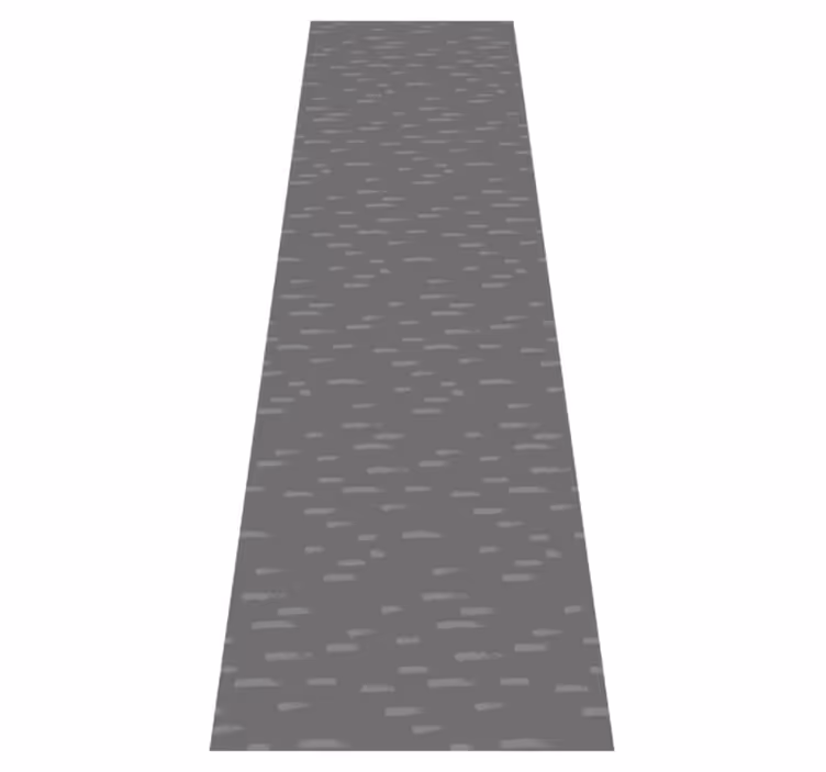 Alfombra vinilo pasillo rayas de hormigón gris minimalista - TenVinilo