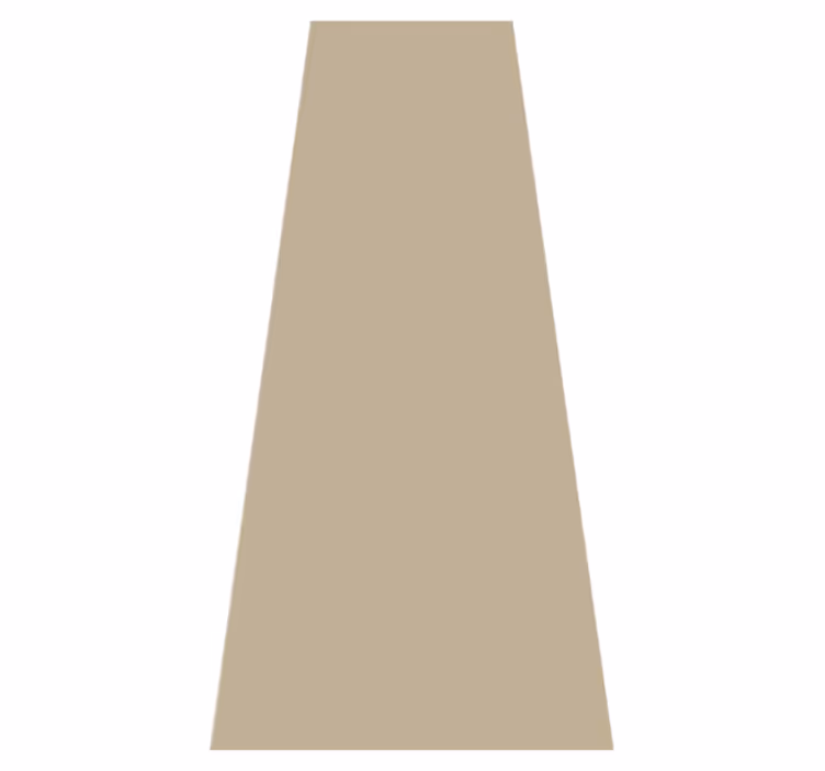 Alfombra vinilica beige color beige - TenVinilo