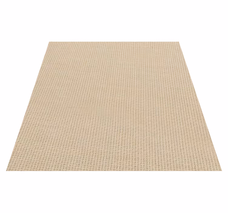 Alfombra vinilica beige translúcida - TenVinilo