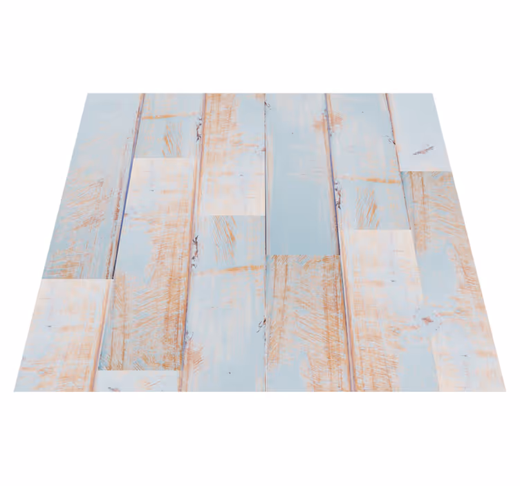 Alfombra vinilo exterior tablones de madera envejecidos - TenVinilo