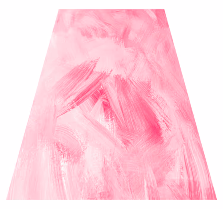 Alfombra vinílica rosa trazos de pincel fucsia - TenVinilo