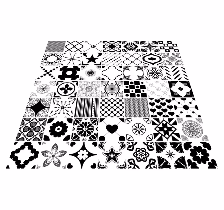 Alfombra hidráulica vinílica monocolor - TenVinilo