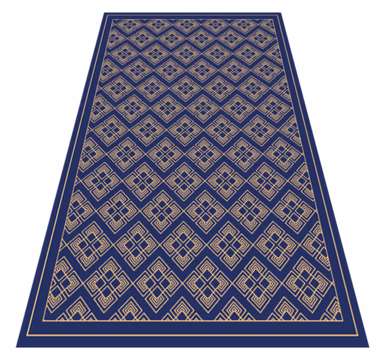 Alfombra vinílica mandala mandala geométrico - TenVinilo