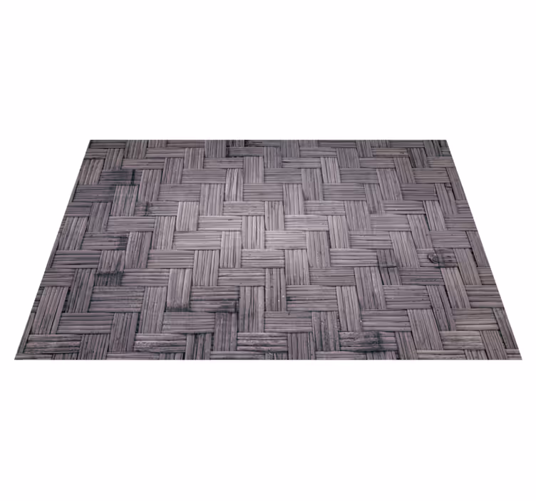 Alfombra vinílica textura detalle tejido texturizado - TenVinilo