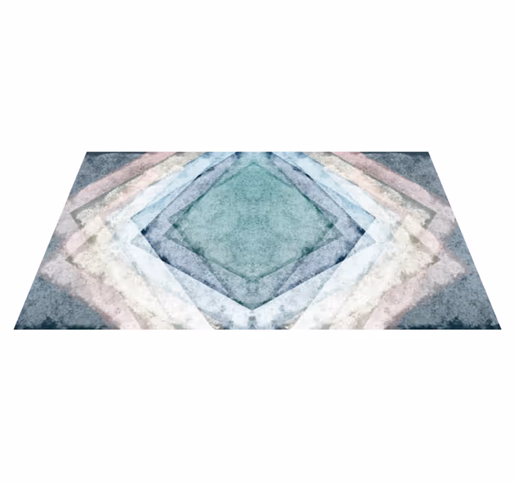 Alfombra vinílica efecto mármol simetría de mármol - TenVinilo
