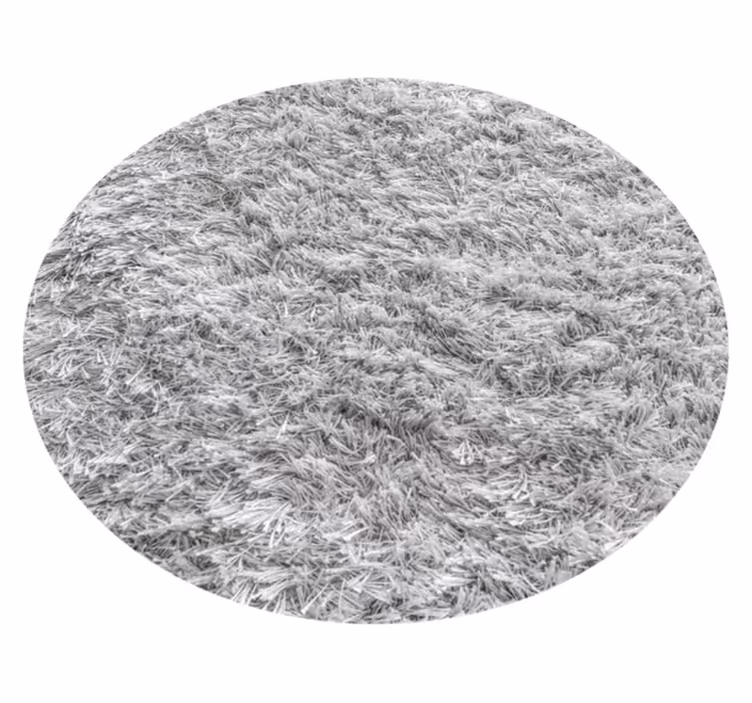 Alfombra vinílica salón textura gris suave - TenVinilo
