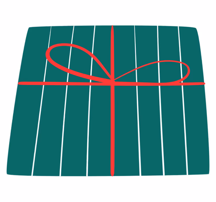 Alfombra vinílica rayas líneas verdes y rojas - TenVinilo