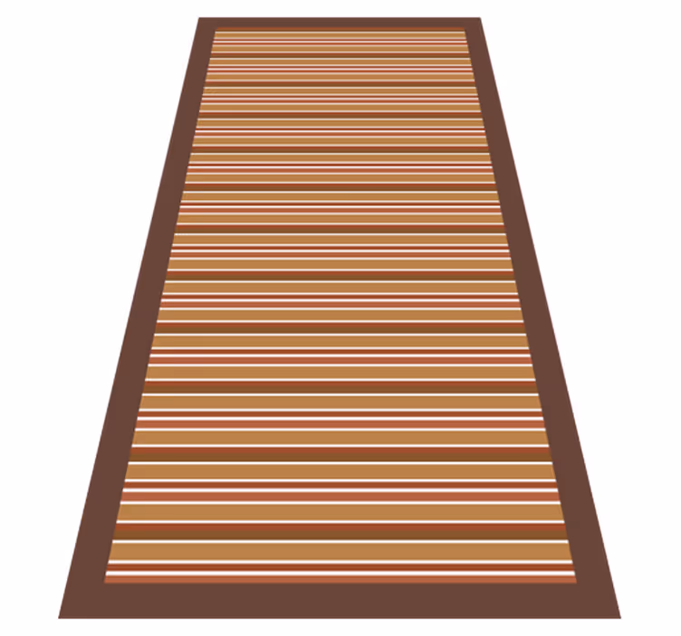 Alfombra vinílica rayas motivo elegante - TenVinilo