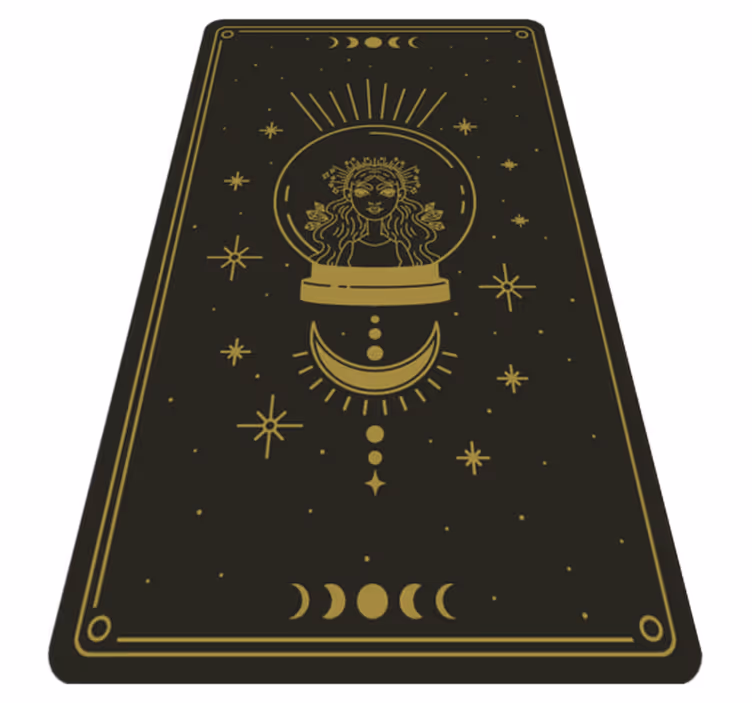 Alfombra vinílica mandala celestial - TenVinilo