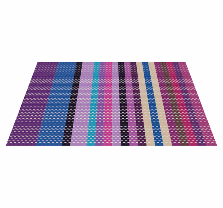 Alfombra vinílica dormitorio textura de tonos morados - TenVinilo