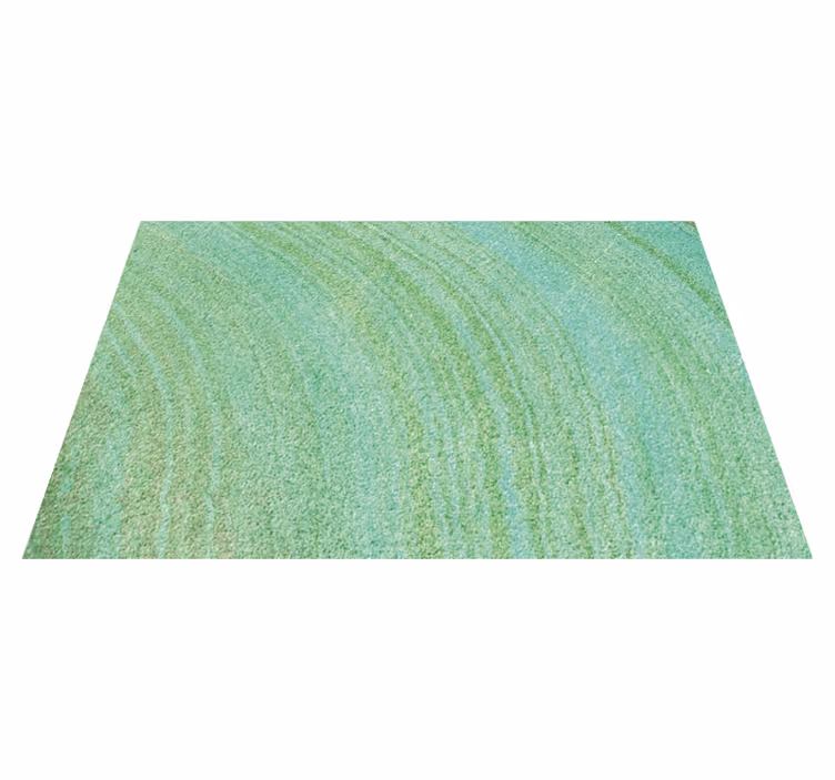 Alfombra vinílica textura tonos verdes arremolinados - TenVinilo