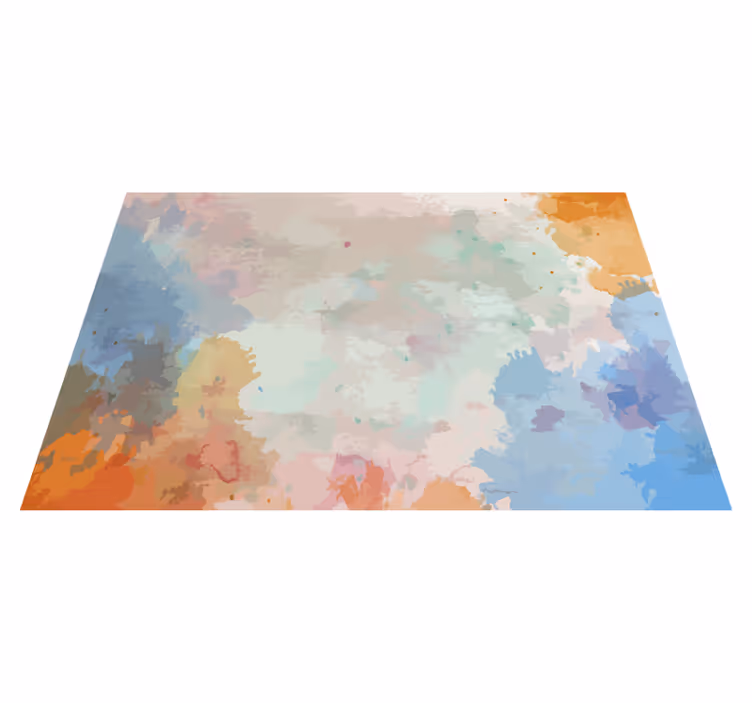 Alfombra vinilo salón moderna pippa abstracta - TenVinilo