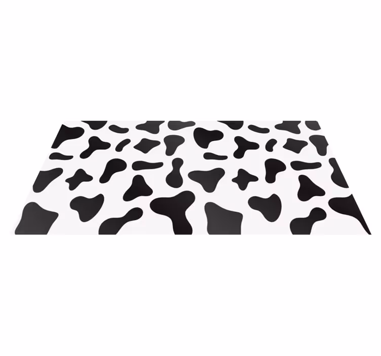 Alfombra vinílica animal print manchas de piel - TenVinilo