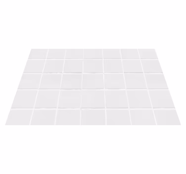 Alfombra vinilo baño azulejos grises simples - TenVinilo