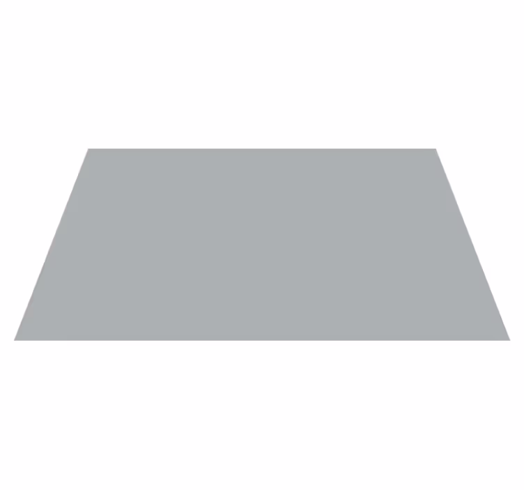 Alfombra vinílica dormitorio gris rectangular - TenVinilo