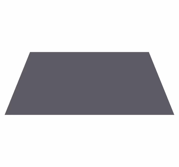 Alfombra vinílica dormitorio gris carbón rectangular - TenVinilo