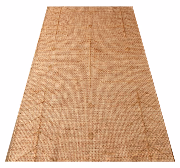 Alfombra vinilo salón textura natural - TenVinilo