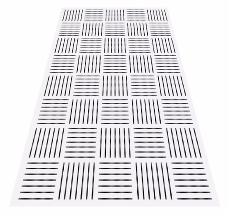 Alfombra vinílica cocina líneas nórdicas - TenVinilo