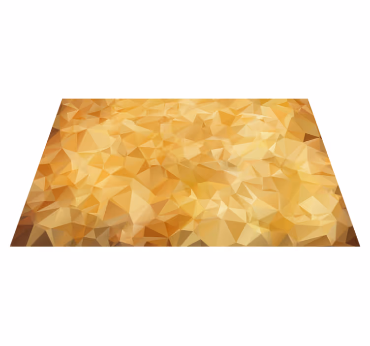 Alfombra vinílica baño moderna mosaico tonos marrones - TenVinilo