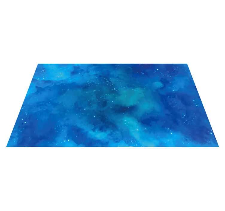 Alfombra vinílica juvenil cielo nocturno - TenVinilo