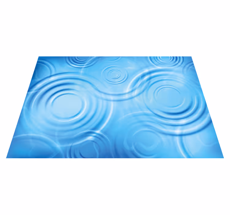 Alfombra vinílica textura efecto de ondas de agua - TenVinilo