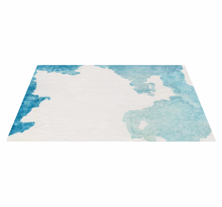 Alfombra vinilo baño suave efecto agua - TenVinilo