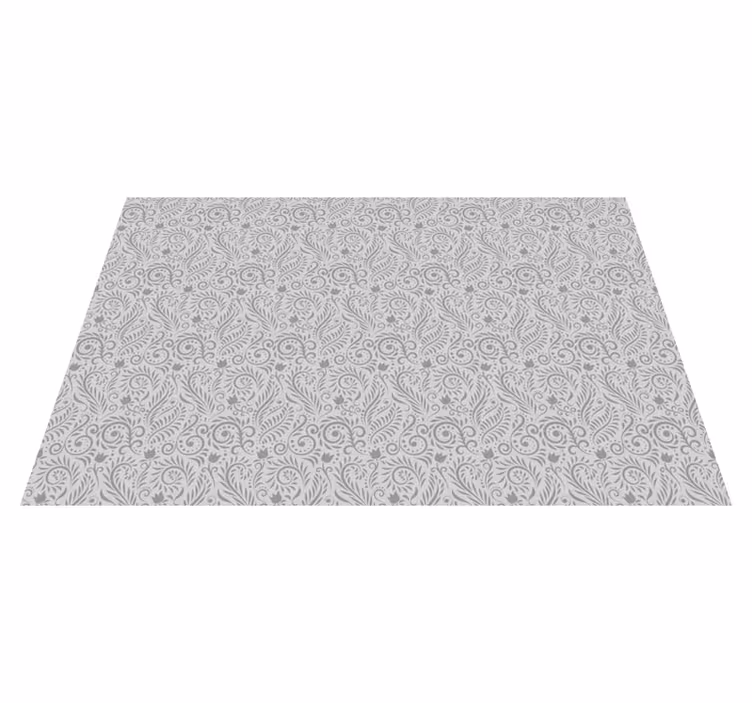 Alfombra vinílica moderna sofisticado motivo botánico - TenVinilo