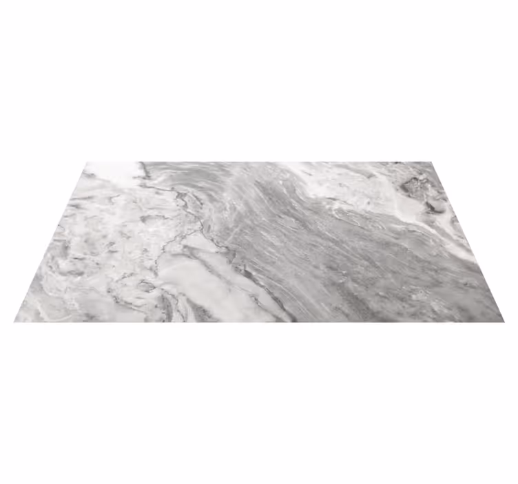 Alfombra vinílica efecto mármol elegantes venas grises - TenVinilo