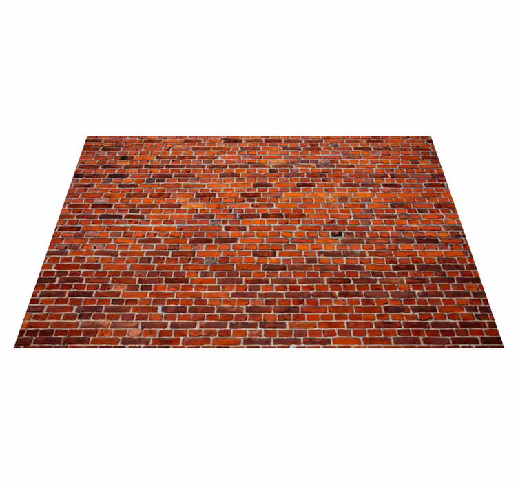 Alfombra vinílica imitación piedra textura ladrillo rugoso - TenVinilo