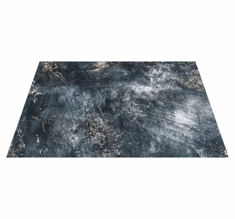 Alfombra vinílica efecto mármol imitación de textura oscura - TenVinilo