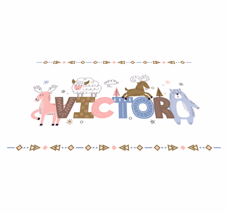 Alfombra vinílica personalizable tema de alpaca - TenVinilo