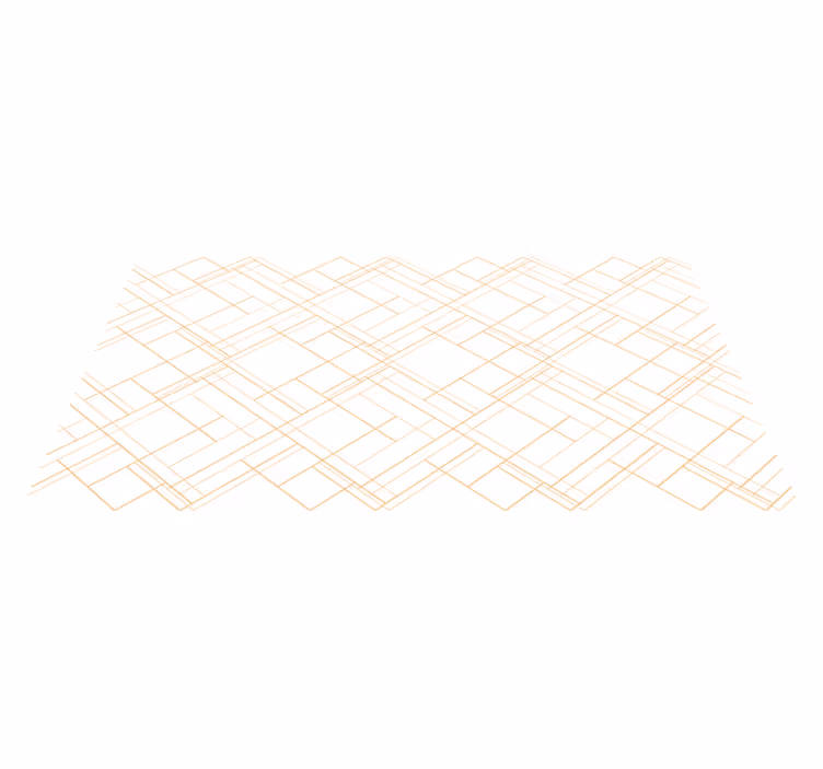 Alfombra vinílica geométrica patrón minimalista de líneas geométr - TenVinilo