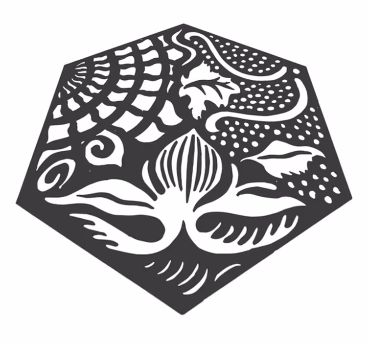 Alfombra vinílica hidráulica Panot Hexagonal - TenVinilo