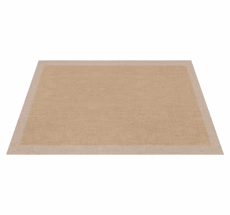 Alfombra vinílica beige efecto teplon natural - TenVinilo